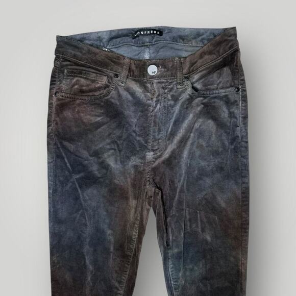 Monfrere Greyson Galaxy Velvet Pants Mens Size 30 L33 - Picture 3 of 9